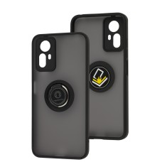 Чохол для Xiaomi  Redmi Note 12S LikGus Edging Ring чорний