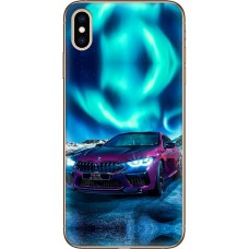 Чохол для iPhone X / Xs MixCase авто бмв бордова