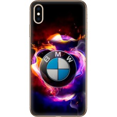 Чохол для iPhone X / Xs MixCase авто бмв лого в диму