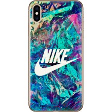 Чохол для iPhone X / Xs MixCase логотип лого спорт на кольоровому