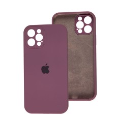 Чохол для iPhone 12 Pro Square Full camera black currant