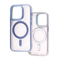 Чохол для iPhone 15 Pro Proove Blur MagSafe sierra blue