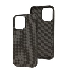 Чохол для iPhone 14 Pro Max Joyporodo Carbon MagSafe gray