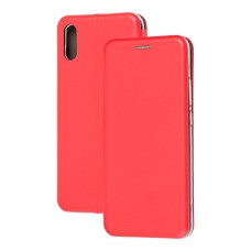 Чохол книжка Premium для Xiaomi Redmi 9A червоний