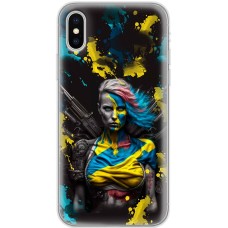 Чохол для iPhone X / Xs MixCase патріотичні Нездолана Українка