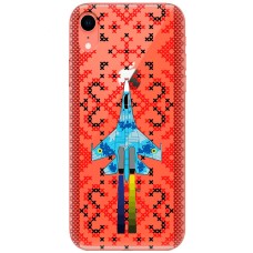 Чохол для iPhone Xr MixCase патріотичні Винищувач України