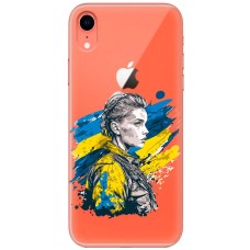 Чохол для iPhone Xr MixCase патріотичні незламна Українка