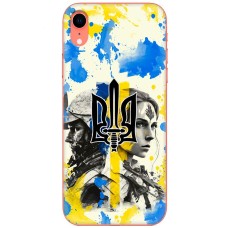 Чохол для iPhone Xr MixCase патріотичні сильні та нескорені