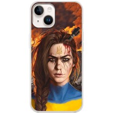 Чохол для iPhone 15 MixCase патріотичні побита та нескорена