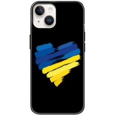 Чохол для iPhone 15 MixCase патріотичний "серце"