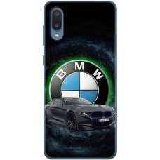 Чохол для Samsung Galaxy A02 (A022) MixCase авто бмв машина на фоні