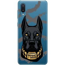 Чохол для Samsung Galaxy A02 (A022) MixCase звірі доберман