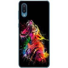 Чохол для Samsung Galaxy A02 (A022) MixCase звірі яскравий тигр
