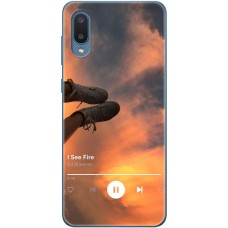 Чохол для Samsung Galaxy A02 (A022) MixCase музика i See Fire