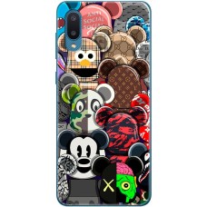 Чохол для Samsung Galaxy A02 (A022) MixCase робот асорті
