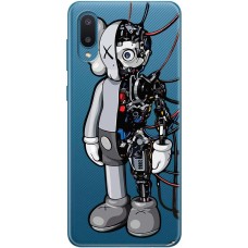 Чохол для Samsung Galaxy A02 (A022) MixCase робот половини