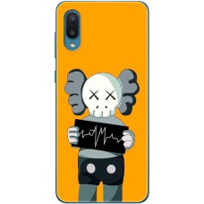 Чохол для Samsung Galaxy A02 (A022) MixCase робот з кардіограмою