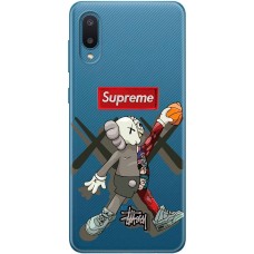 Чохол для Samsung Galaxy A02 (A022) MixCase робот баскетбол