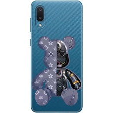 Чохол для Samsung Galaxy A02 (A022) MixCase робот ведмедик