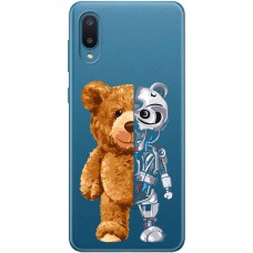 Чохол для Samsung Galaxy A02 (A022) MixCase робот ведмідь
