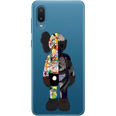 Чохол для Samsung Galaxy A02 (A022) MixCase робот половинки