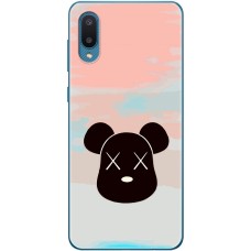 Чохол для Samsung Galaxy A02 (A022) MixCase робот чорний