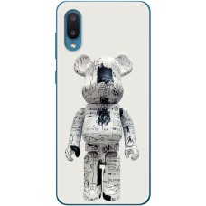 Чохол для Samsung Galaxy A02 (A022) MixCase робот білий розпис