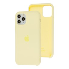 Чохол Silicone для iPhone 11 Pro case м'який жовтий