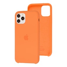 Чохол Silicone для iPhone 11 Pro case папайя