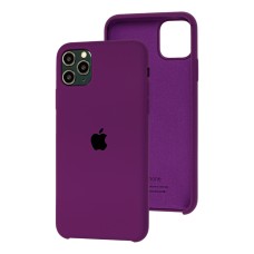 Чохол silicone для iPhone 11 Pro Max case виноград