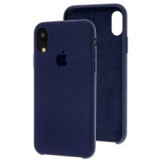 Чохол silicone case для iPhone Xr темно-синій