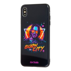 Чохол для iPhone Xs Max ArtStudio CyberPunk Burn the City