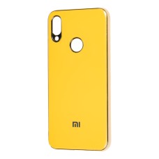Чохол для Xiaomi Redmi 7 Silicone case (TPU) жовтий