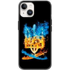 Чохол для iPhone 15 MixCase патріотичні герб та шабля