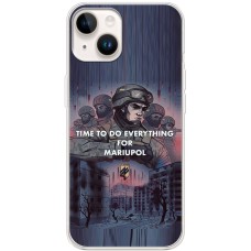 Чохол для iPhone 15 MixCase патріотичні захисники Маріуполя