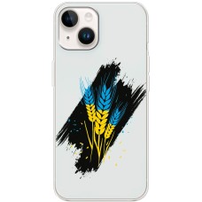 Чохол для iPhone 15 MixCase патріотичні пшениця
