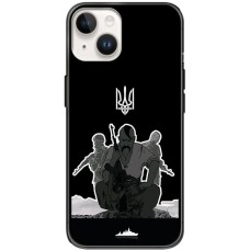 Чохол для iPhone 15 MixCase патріотичні козак з автоматом