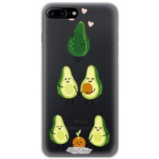 Чохол для iPhone 7 Plus / 8 Plus Mixcase авокадо дизайн 1