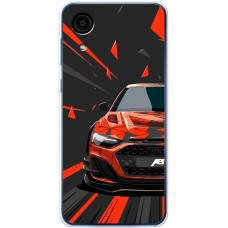 Чохол для Samsung Galaxy A03 Core MixCase машини червона car