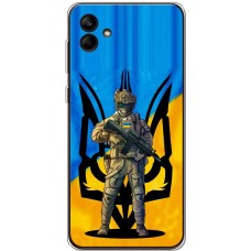 Чохол для Samsung Galaxy A04e (A042) MixCase патріотичні український воин