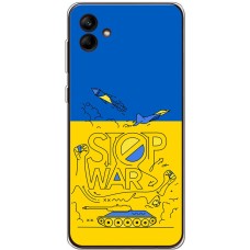 Чохол для Samsung Galaxy A04e (A042) MixCase патріотичні Stop WAR