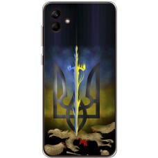 Чохол для Samsung Galaxy A04e (A042) MixCase патріотичні меч в тризубі