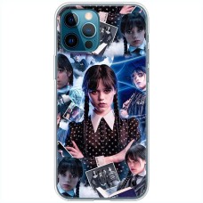 Чохол для iPhone 13 Pro Max Mixcase Венздей колаж детектив