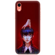 Чохол для iPhone Xr Mixcase Венздей арт з Речю