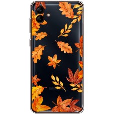 Чохол для Samsung Galaxy A04 (A045) MixCase осінь осінні листочки