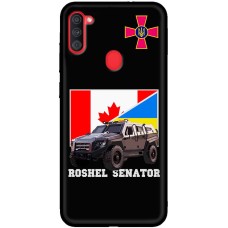 Чохол для Samsung Galaxy A11 / M11 MixCase техніка Roshel senator