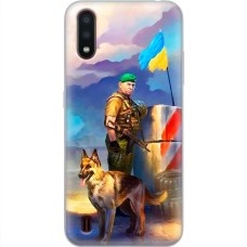 Чохол для Samsung Galaxy A01 (A015) MixCase патріотичні прикордонник