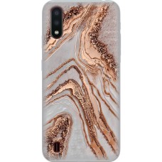 Чохол для Samsung Galaxy A01 (A015) MixCase мармур сірий I