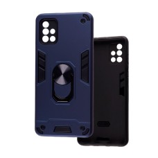 Чохол для Samsung Galaxy A51 (A515) Armored Ring Magnetic синій