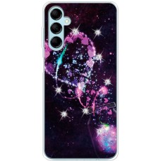 Чохол для Samsung Galaxy A34 (A346) Mixcase зі стразами серця та зірки